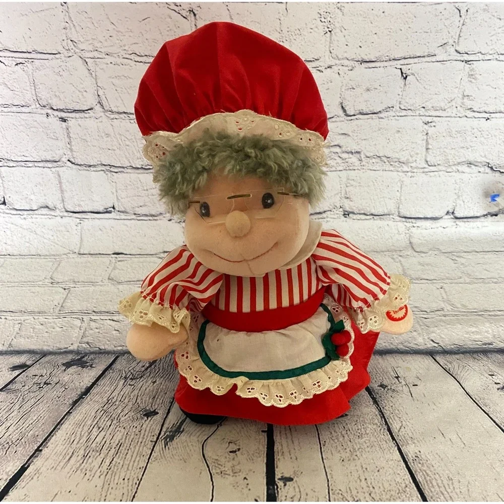 Vintage Thomas Pacconi VideoReplacement Mrs. Claus Christmas Singing Jingle Bell